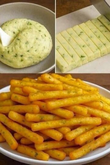 Bâtonnets de fromage croustillants