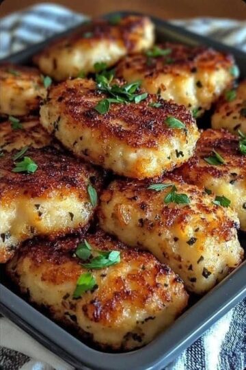 Beignets de poulet croustillants