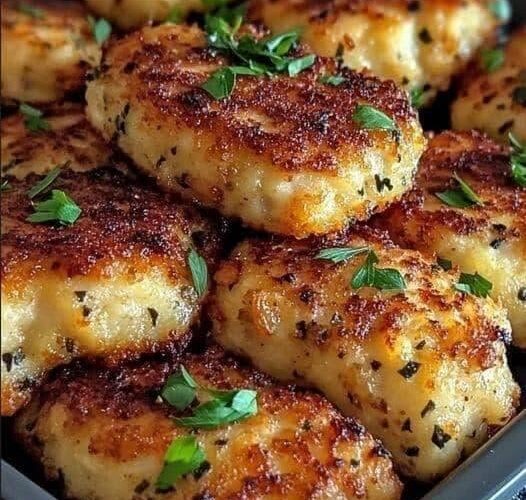 Beignets de poulet croustillants