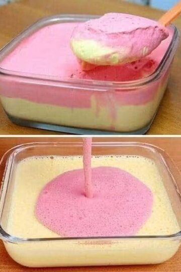 Cette glace a une texture fantastique