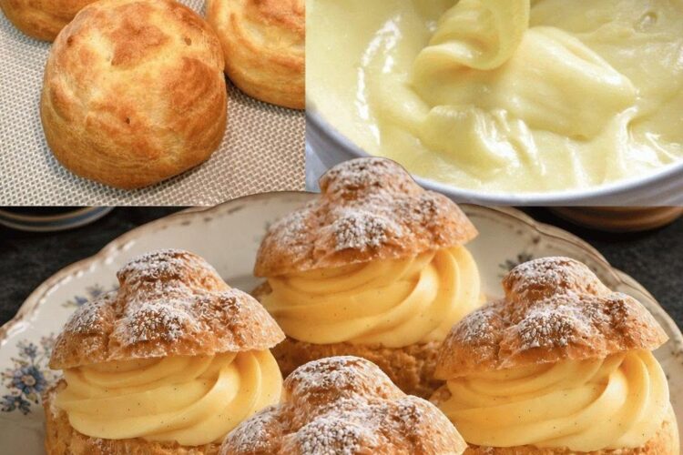 Choux à la Crème Ultra Légers et Crémeux