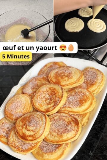 Pancakes Express au Yaourt
