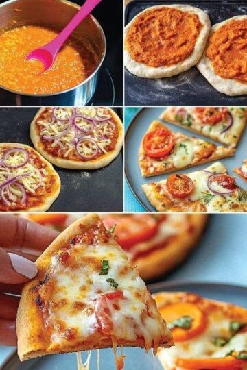 Pizza végétalienne