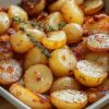 Pommes de Terre Rôties à la Moutarde et au Thym