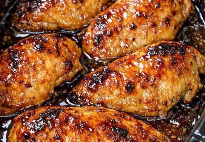 Poulet miel et ail à la mijoteuse