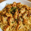 Ramen poulet épicé ail crémeux