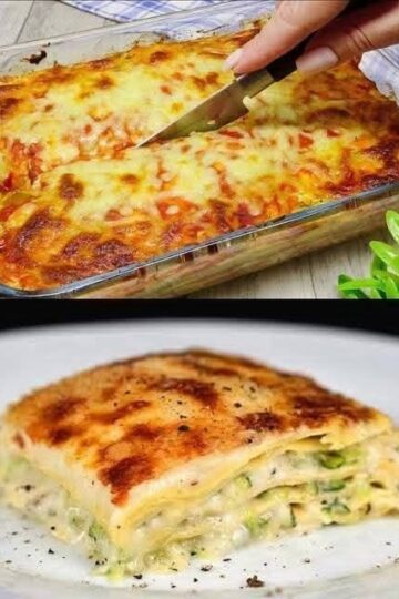 Recette de lasagnes aux courgettes